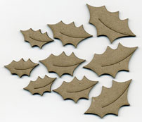 Holly Leaves - Click Image to Close