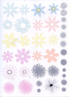 3D Flower Making transparency - Click Image to Close