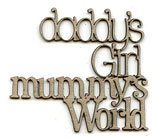 Daddy's Girl Mummy's World
