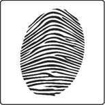 Fingerprint stencil
