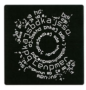 Grunge Alphabet stamp