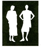 Thelma & Louise stencil SMALL