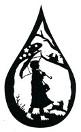 Raindrop silhouette - Click Image to Close
